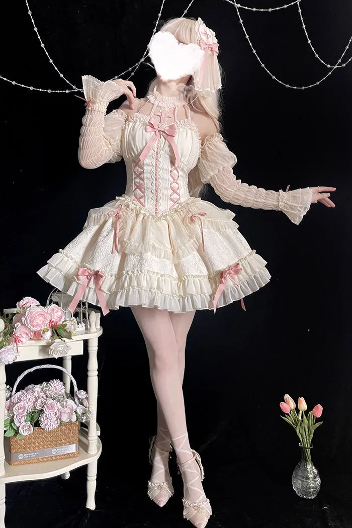 Gothic Lolita Dress Cross-Hime Halterneck Lolita Jumper Dress