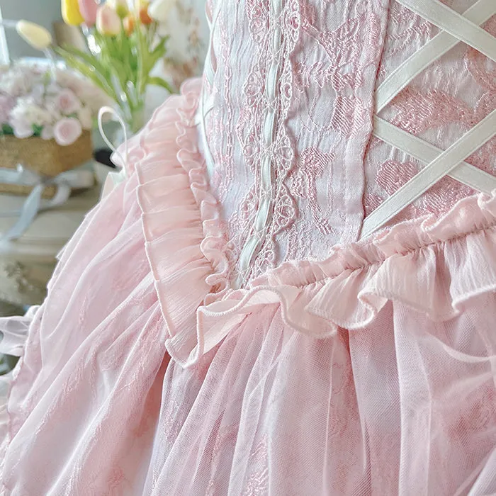 Gothic Lolita Dress Cross-Hime Halterneck Lolita Jumper Dress