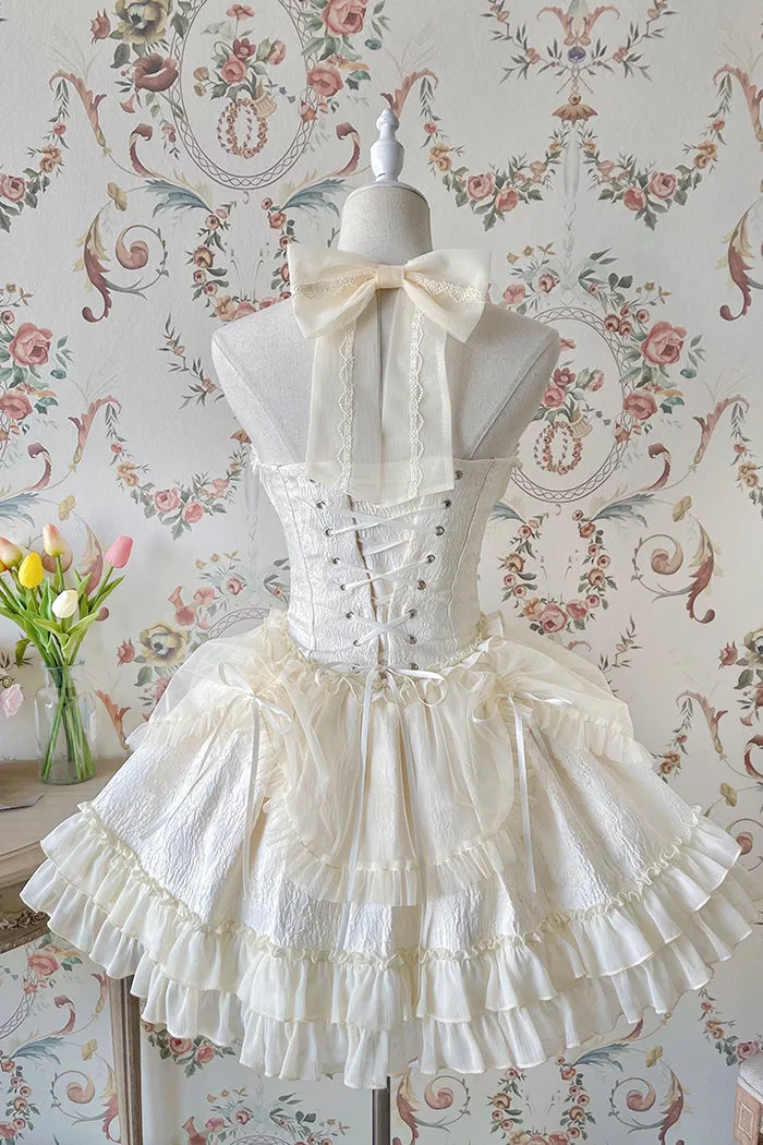 Gothic Lolita Dress Cross-Hime Halterneck Lolita Jumper Dress