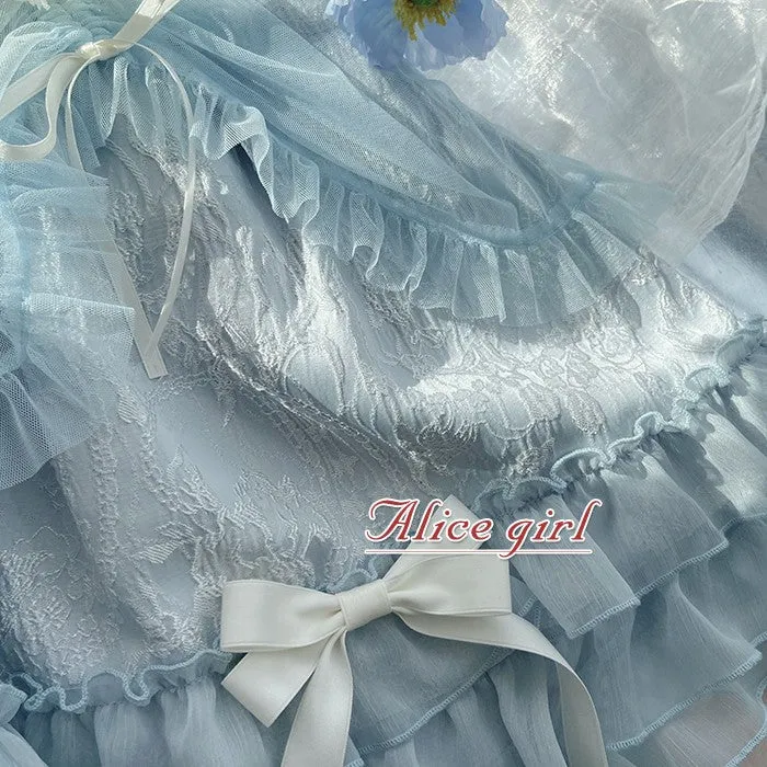 Gothic Lolita Dress Cross-Hime Halterneck Lolita Jumper Dress