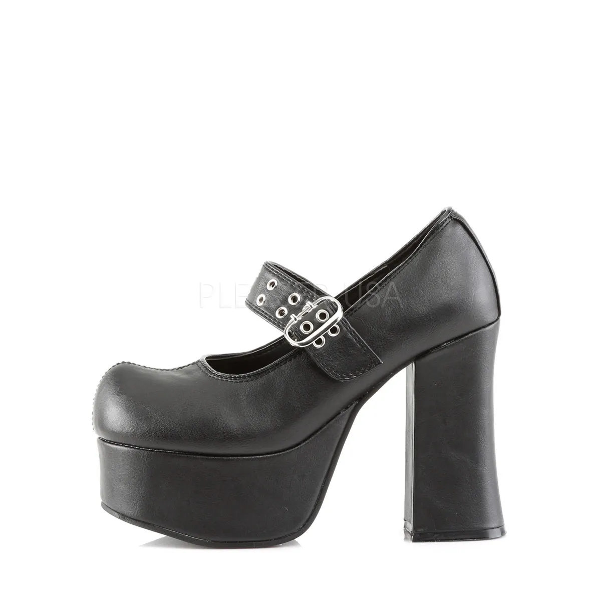 Gothic Platform Black Heels