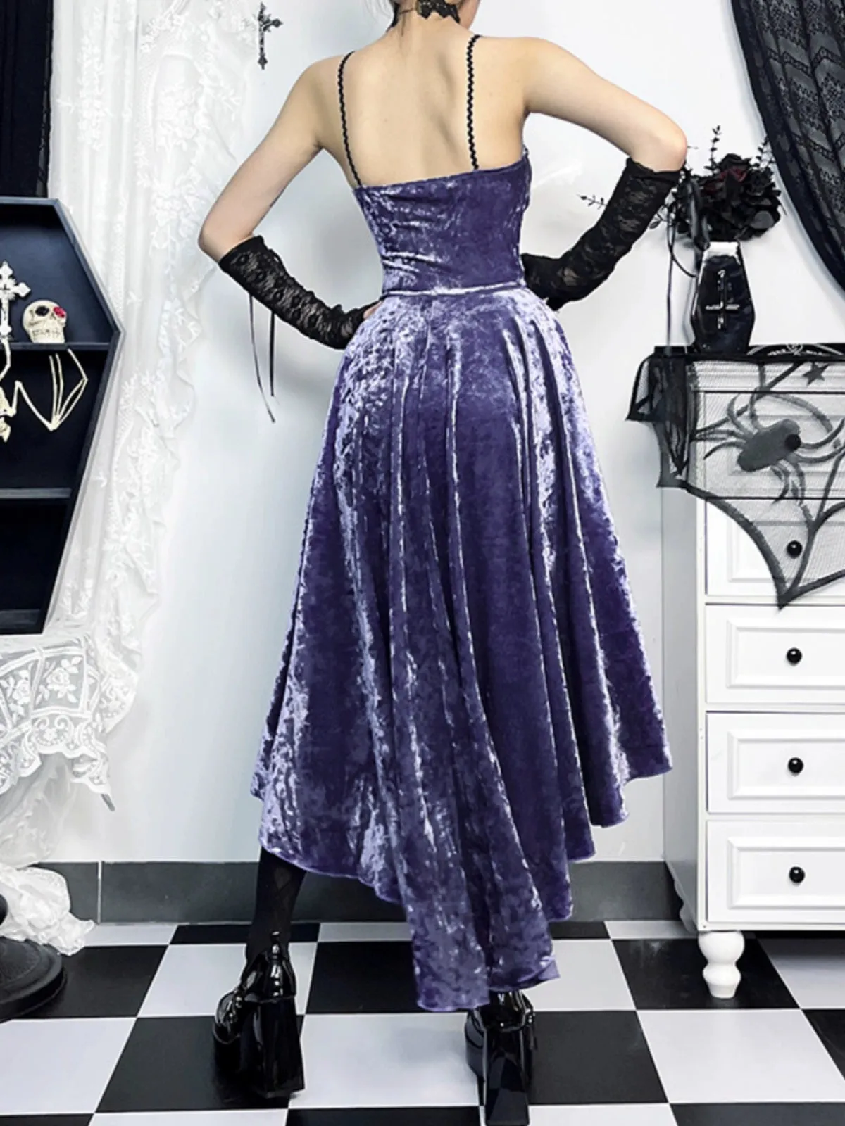 Gothic Purple Babes Lolita Sundress