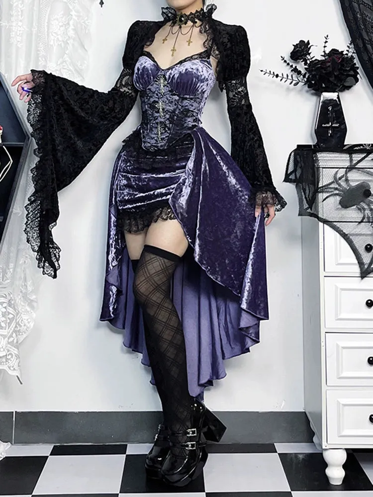 Gothic Purple Babes Lolita Sundress