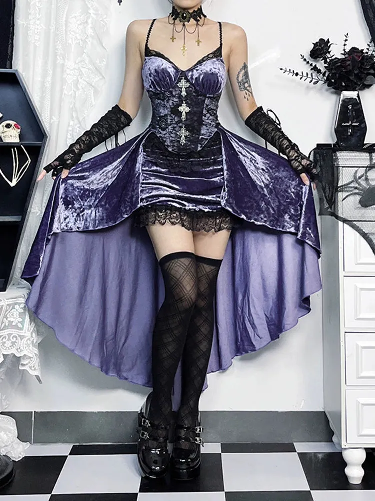 Gothic Purple Babes Lolita Sundress