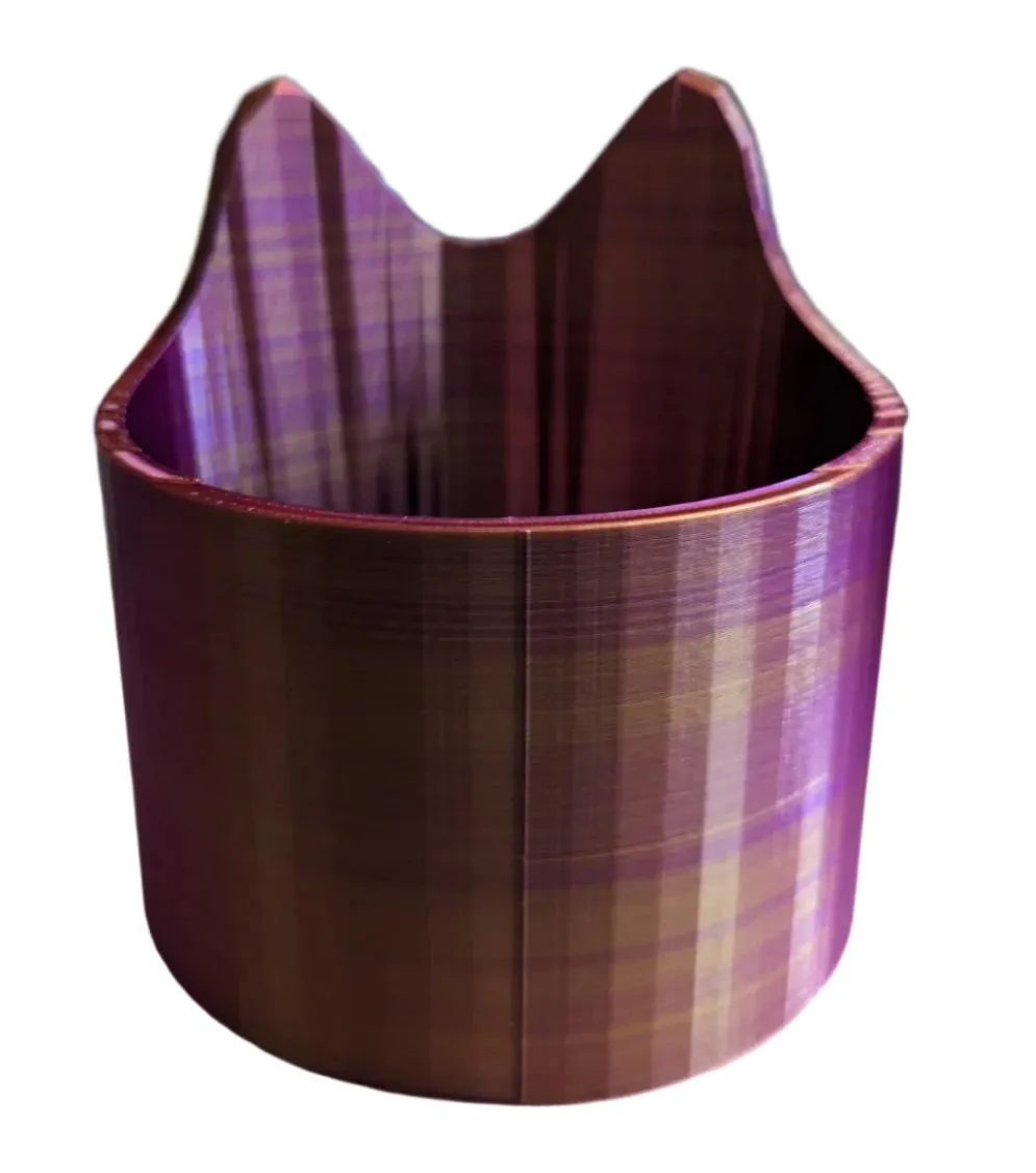 Gradient Kitty Plant Pot