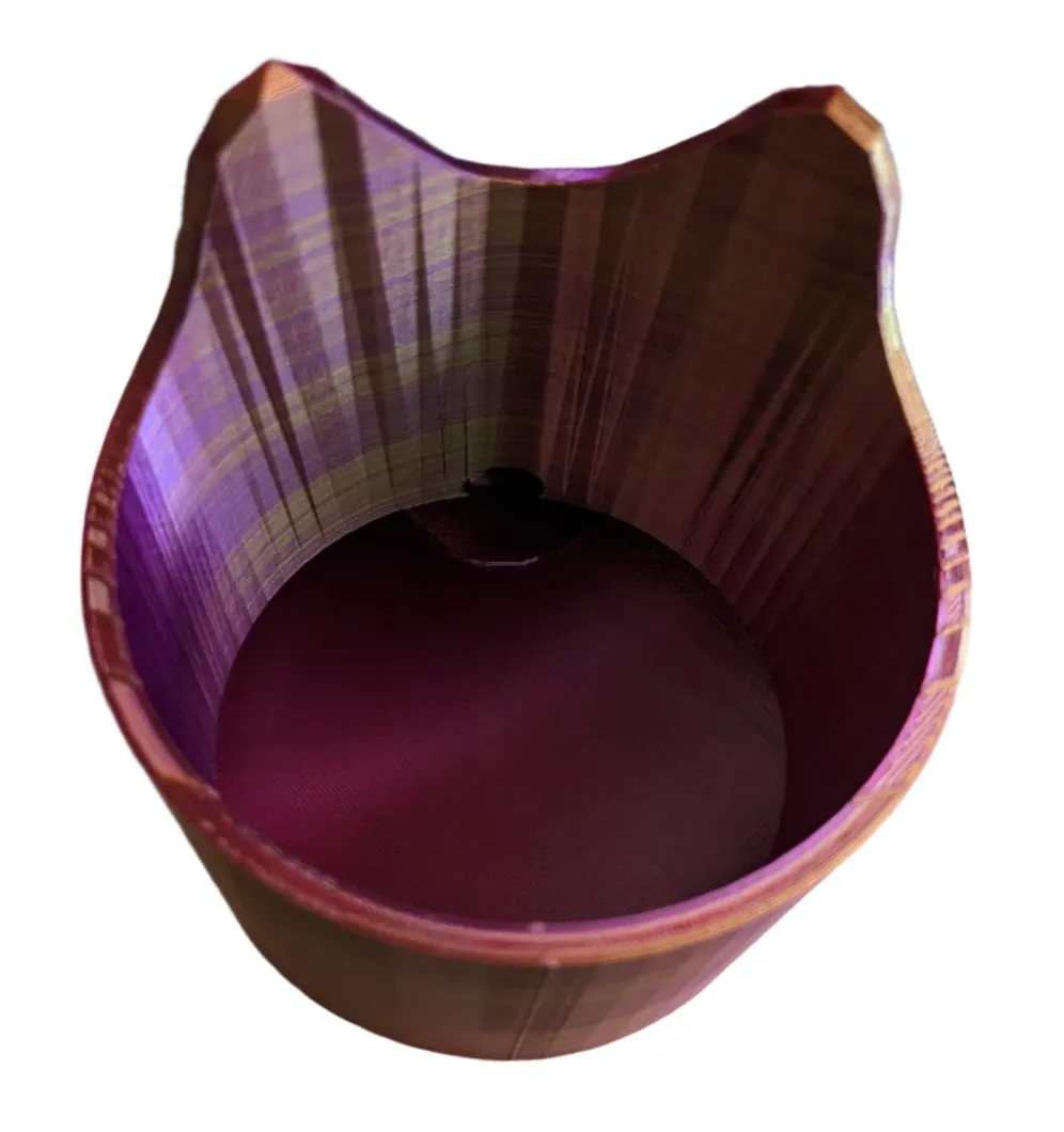 Gradient Kitty Plant Pot