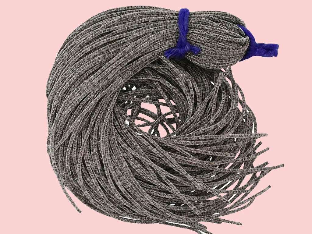 Gray Rough Dabka / French Wire (Wholesale)