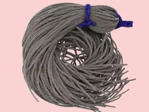 Gray Rough Dabka / French Wire (Wholesale)