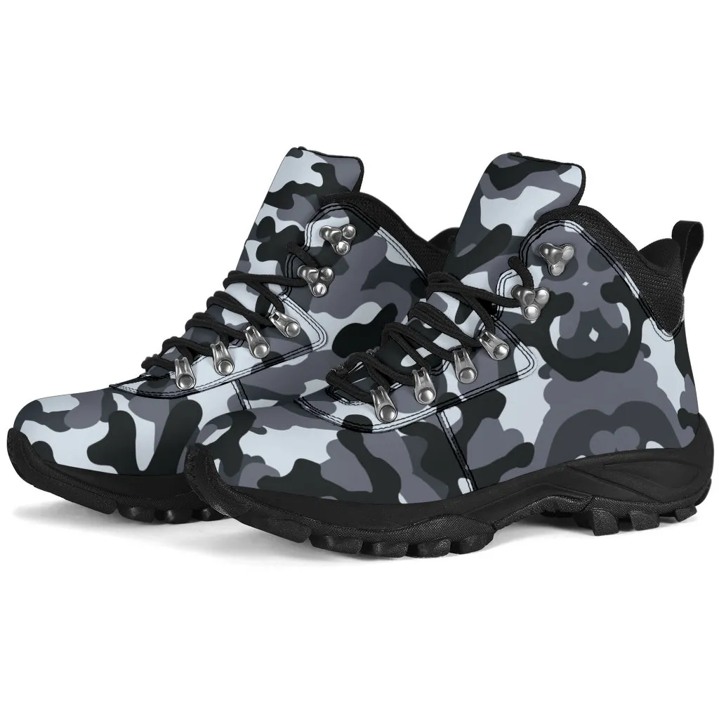 Grey Camo Women's Alpine Boots