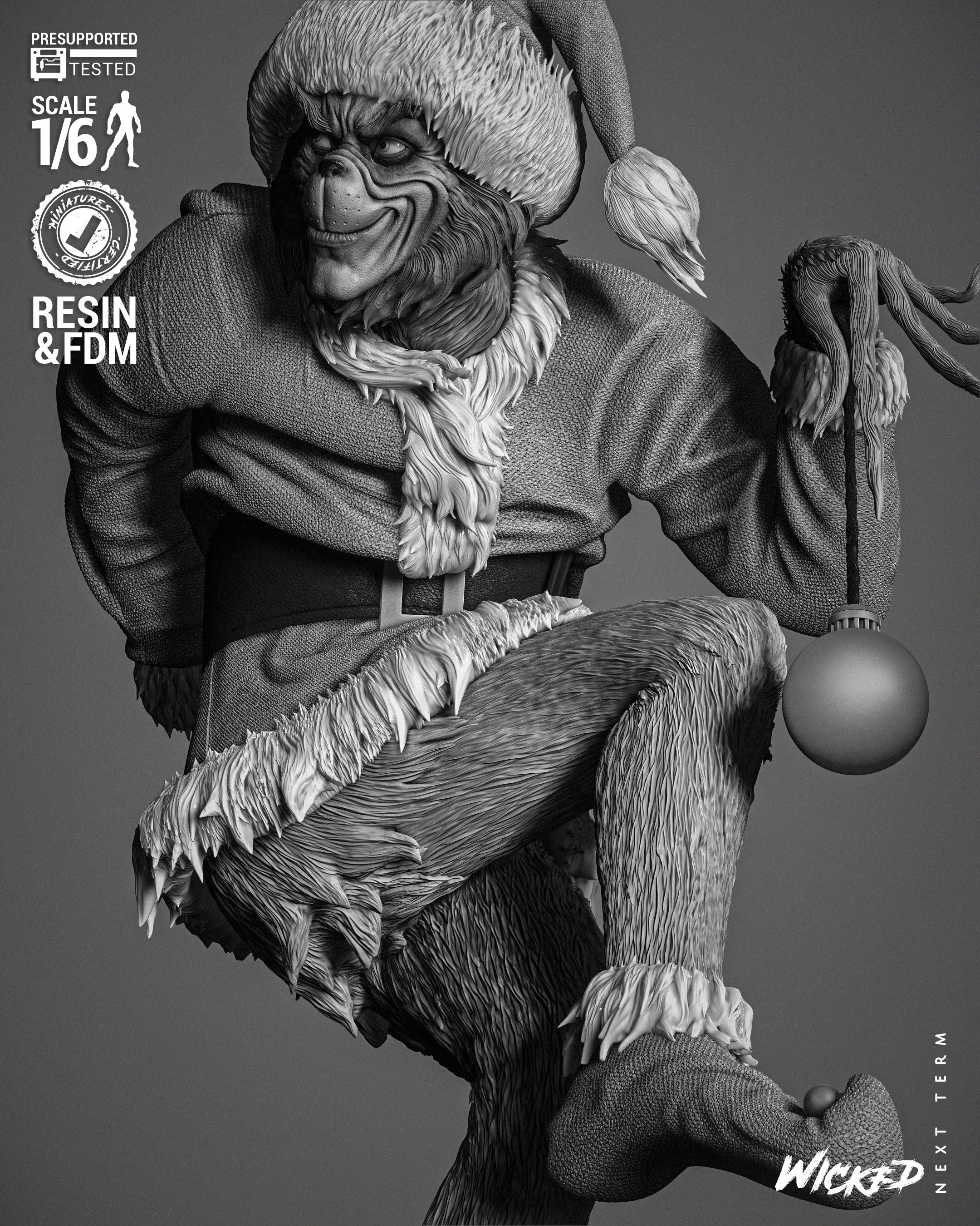 Grinch Statue
