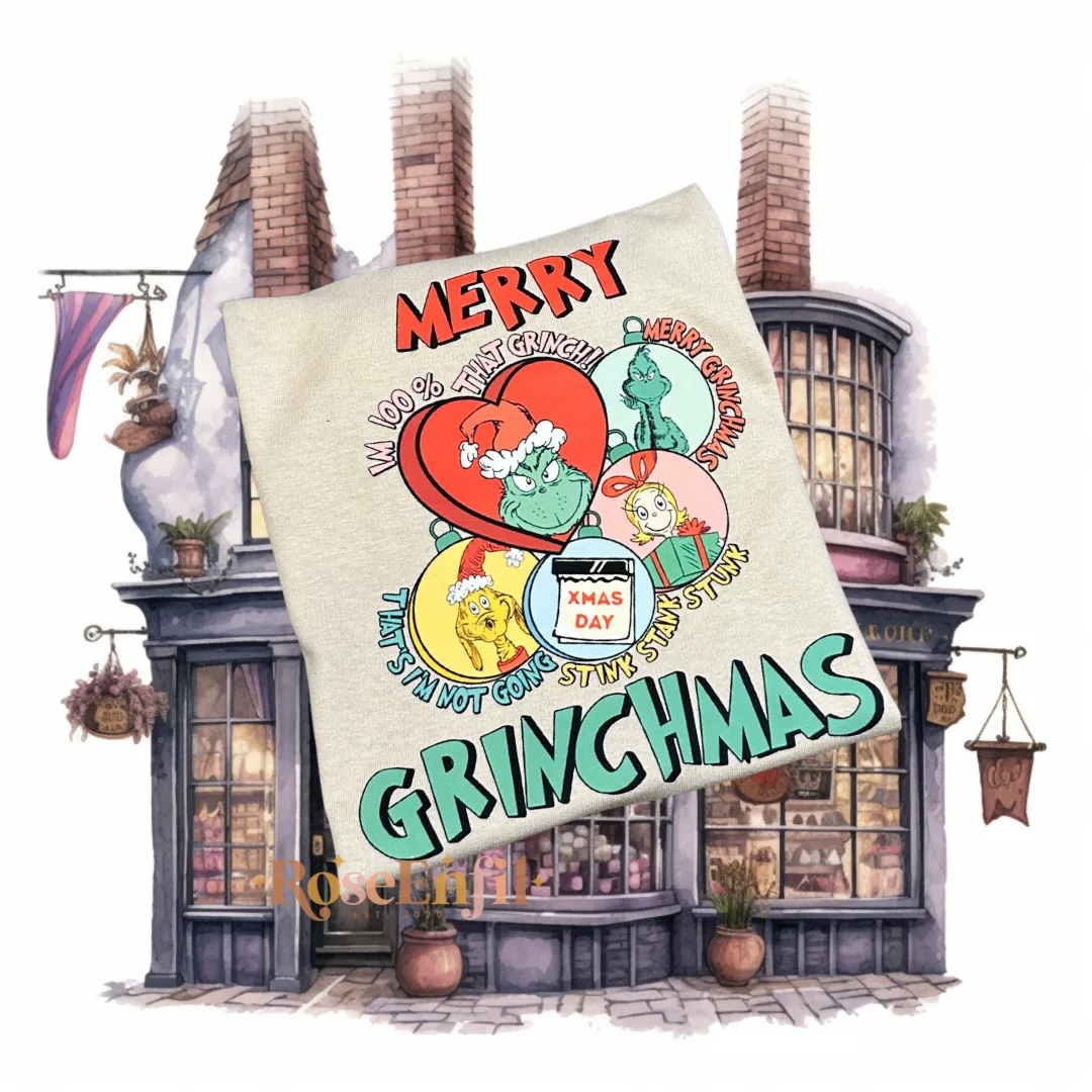 Grincheux - Film de Noël 🎄 ✨ (plusieurs couleurs)