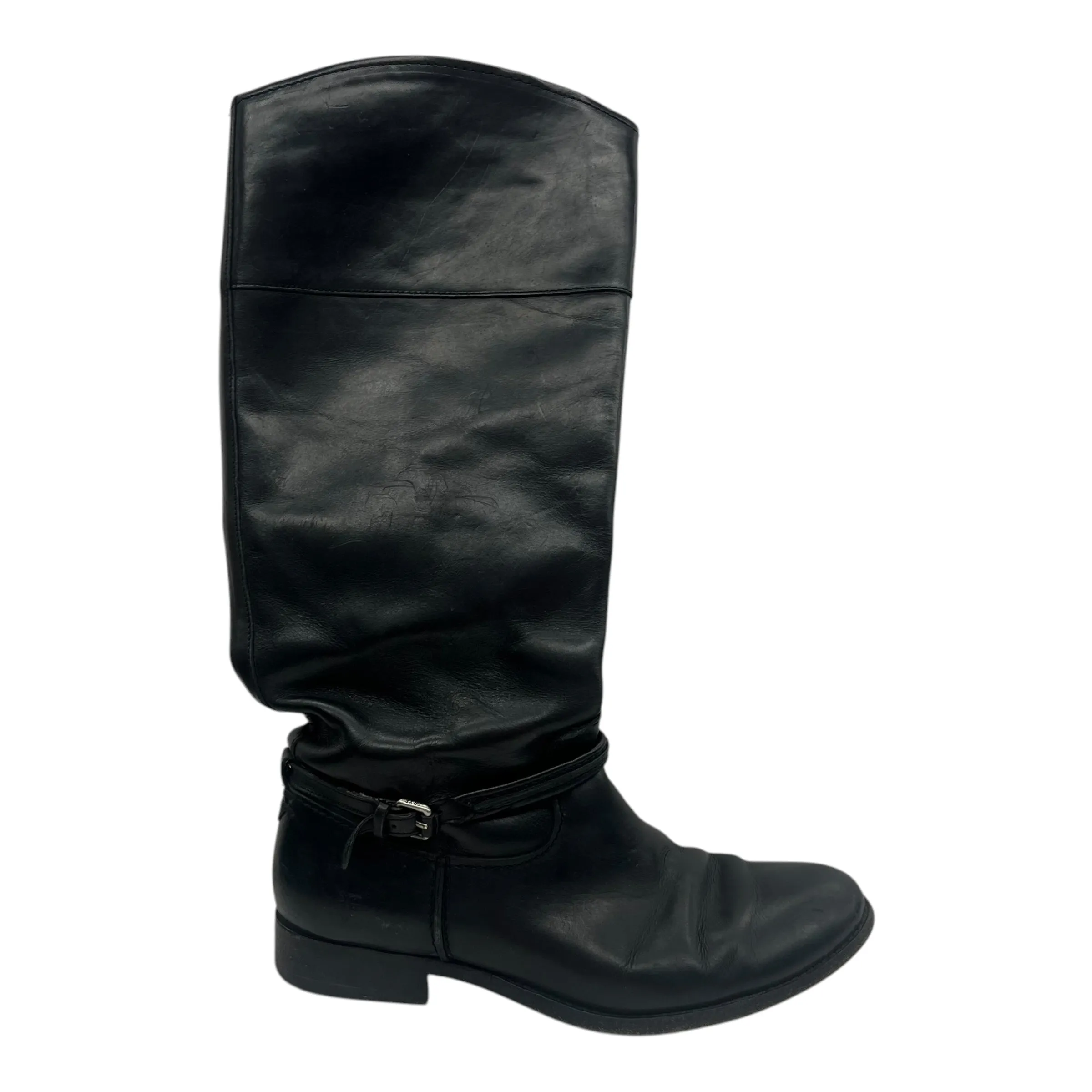 Boots Designer By Frye In Black, Size:8 New Drop Snow Ride