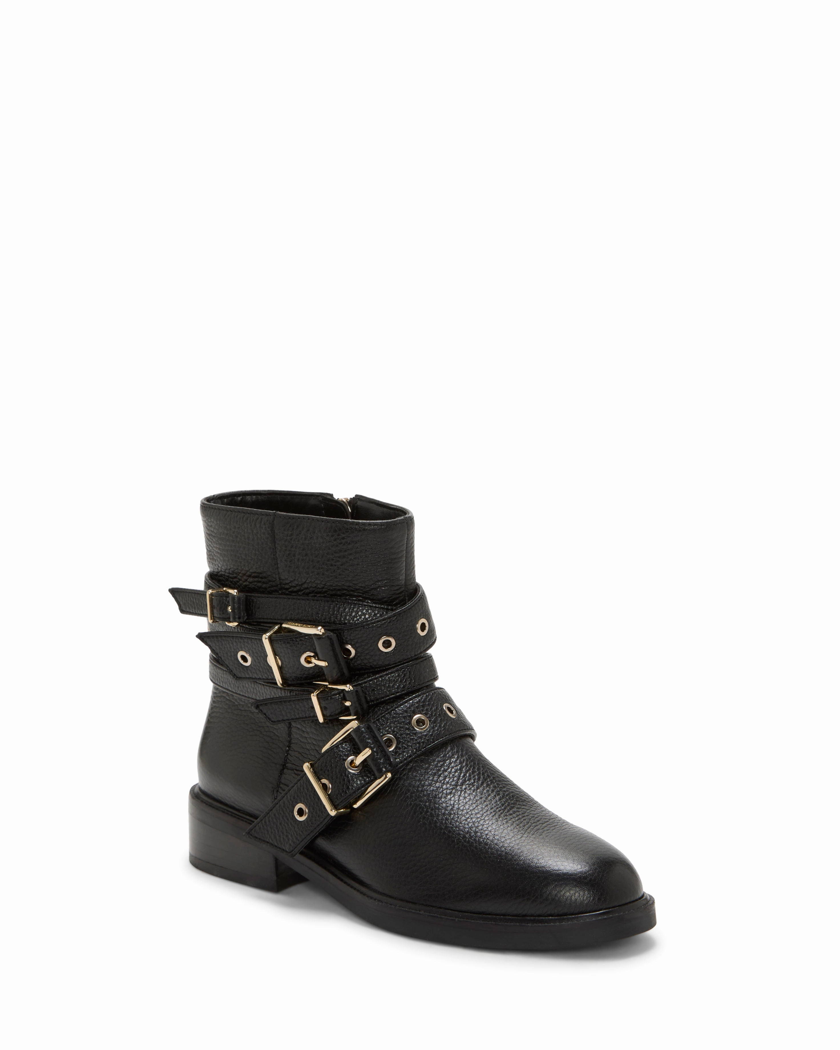 Arielle Multi-Buckle Moto Bootie Street Edge