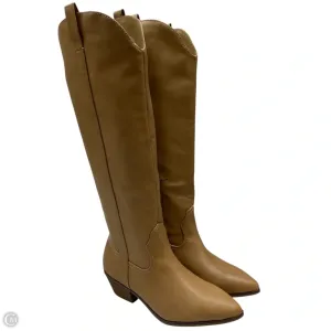 Boots Knee Flats By Universal Thread In Brown, Size: 7.5 Dry Guard Snow Explorer