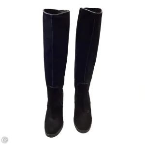 Breathable Rural Traveler Cowgirl Vibe Boots Knee Heels By Calvin Klein In Black, Size: 8.5