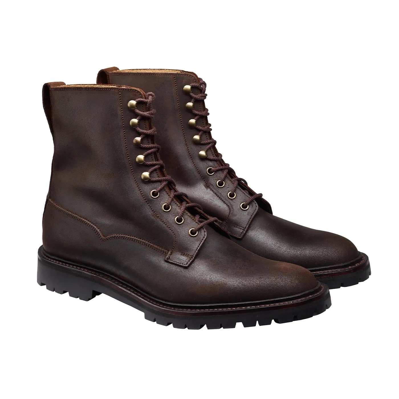 Grizedale Dark Brown Rough-Out Suede Long Walks