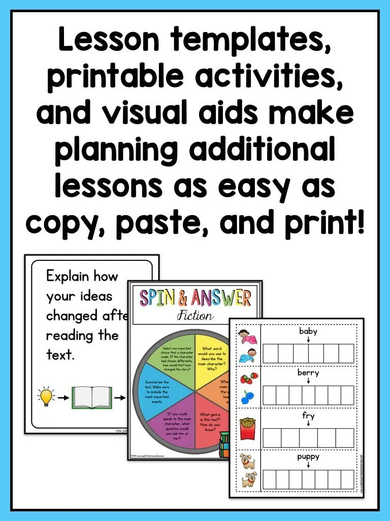 Guided Reading Activities and Lesson Plans for Level J