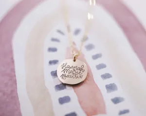 Hand Lettered Custom Disc: Single Sided