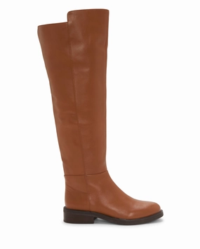 Anatomical Toe Shape Winter Warm Amiyah Wide Calf Knee High Riding Boot