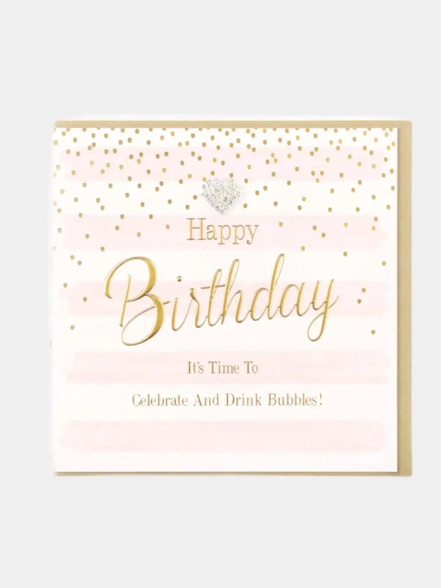 Happy Birthday Diamante Card