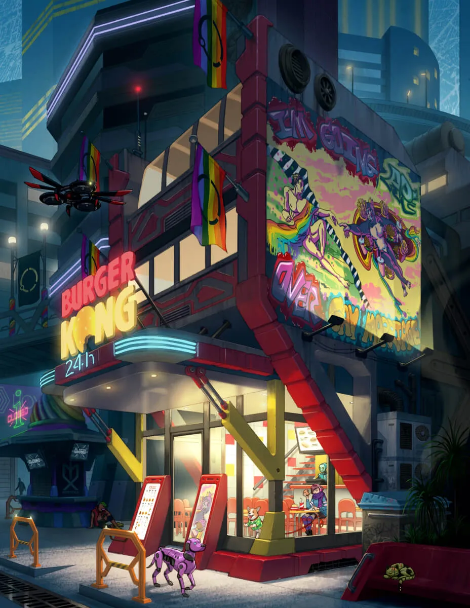 Hard Wired Island: Retrofuture Cyberpunk