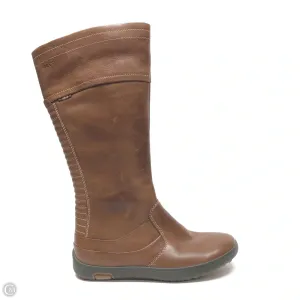 Boots Knee Flats By Ecco In Brown, Size: 6.5 Minimalist Appeal