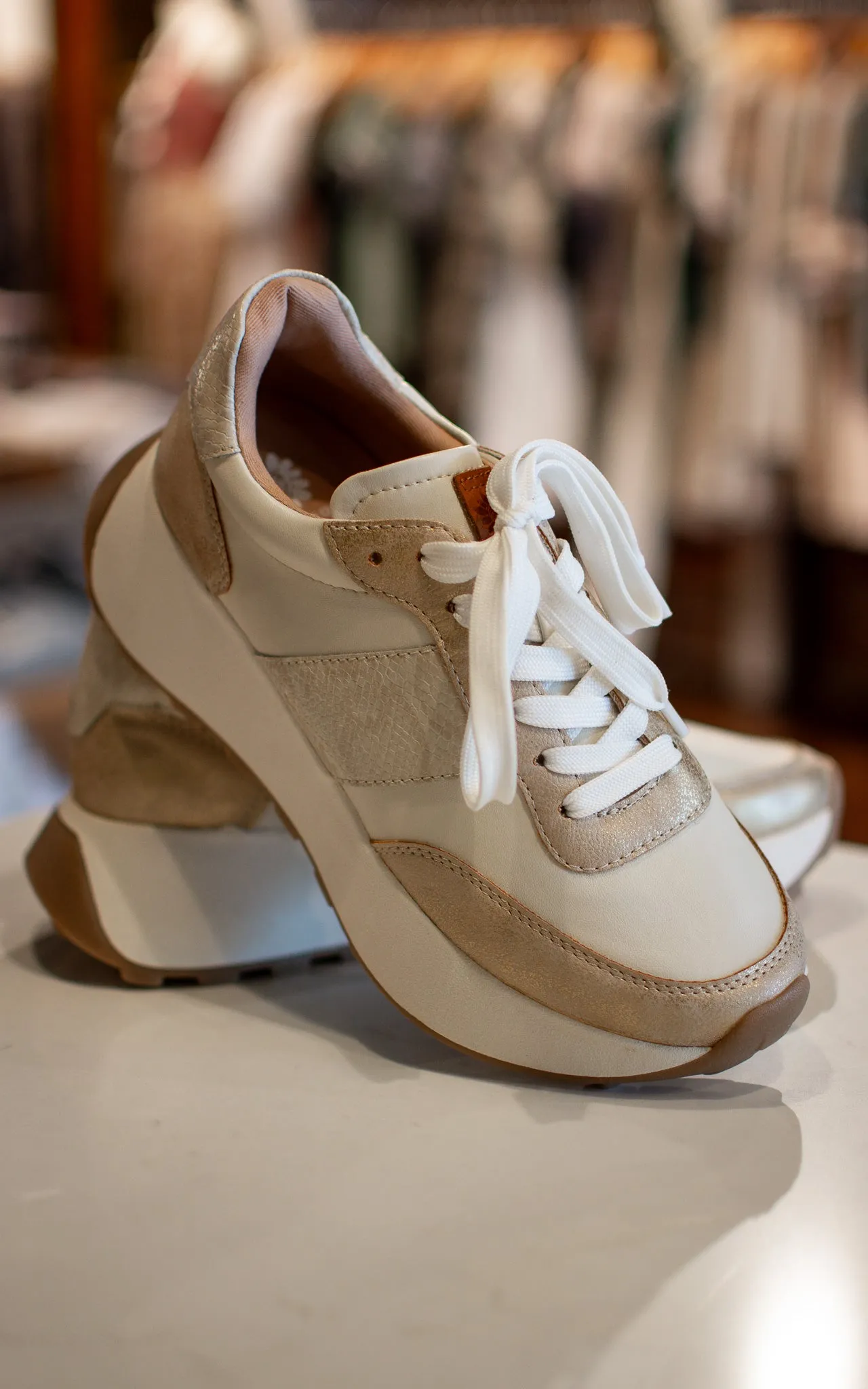 Harrah Metallic Sneakers
