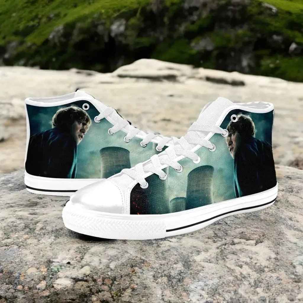 Harry Potter Ron Weasley Shoes High Top Sneakers for Kids and Adults