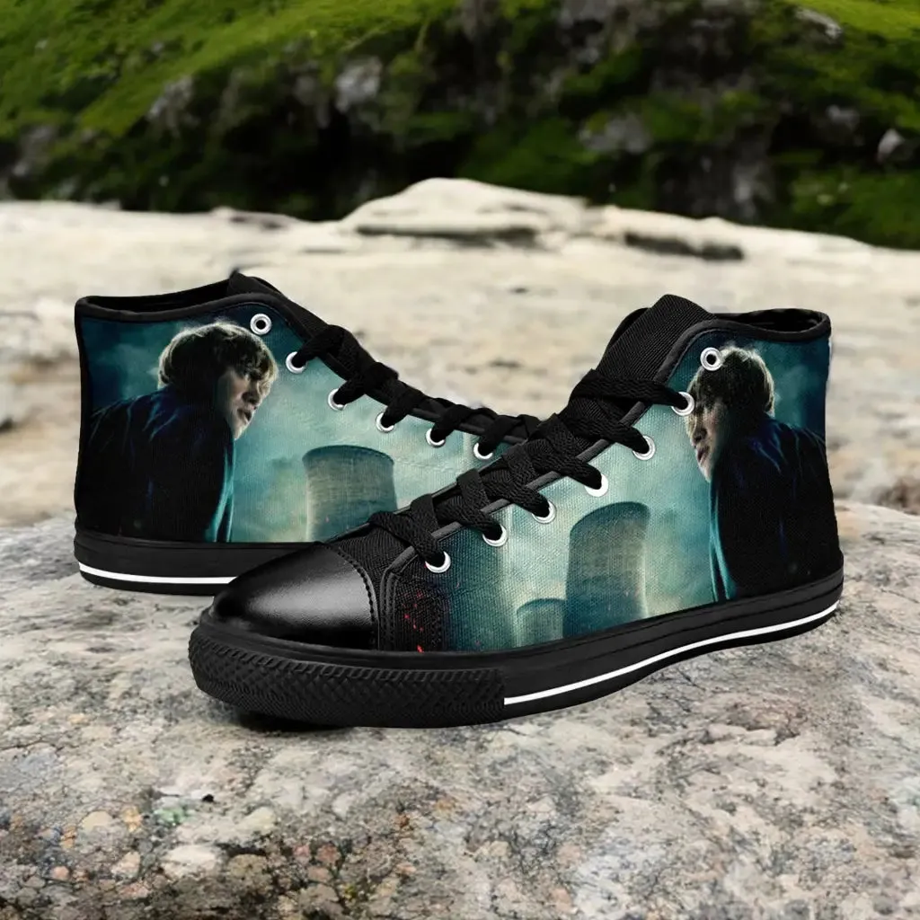Harry Potter Ron Weasley Shoes High Top Sneakers for Kids and Adults