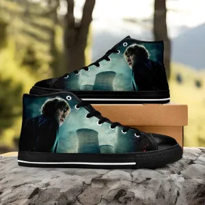 Harry Potter Ron Weasley Shoes High Top Sneakers for Kids and Adults