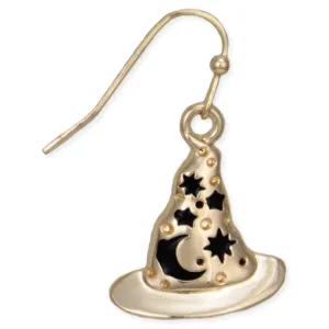 Hat Full of Magic Gold Earrings