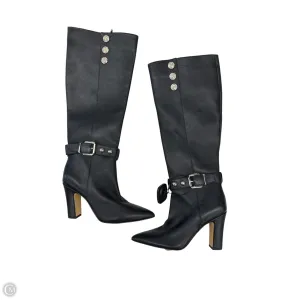 Boots Knee Heels By White House Black Market In Black, Size: 6 Easy Wear