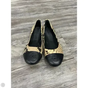 Comfort footbed Outfit Key Shoes Designer By Tory Burch In Snakeskin Print, Size: 6.5
