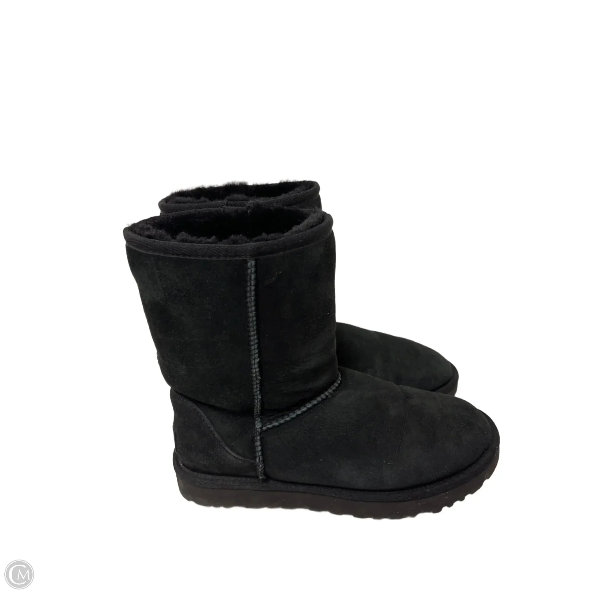 Stone Glam Boots Designer By Ugg In Black, Size: 8