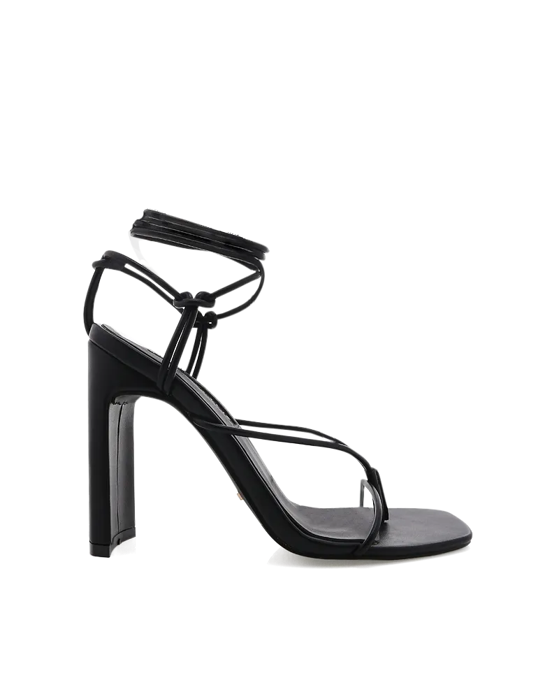 HERA - BLACK Stable Spark Trendy Sandals