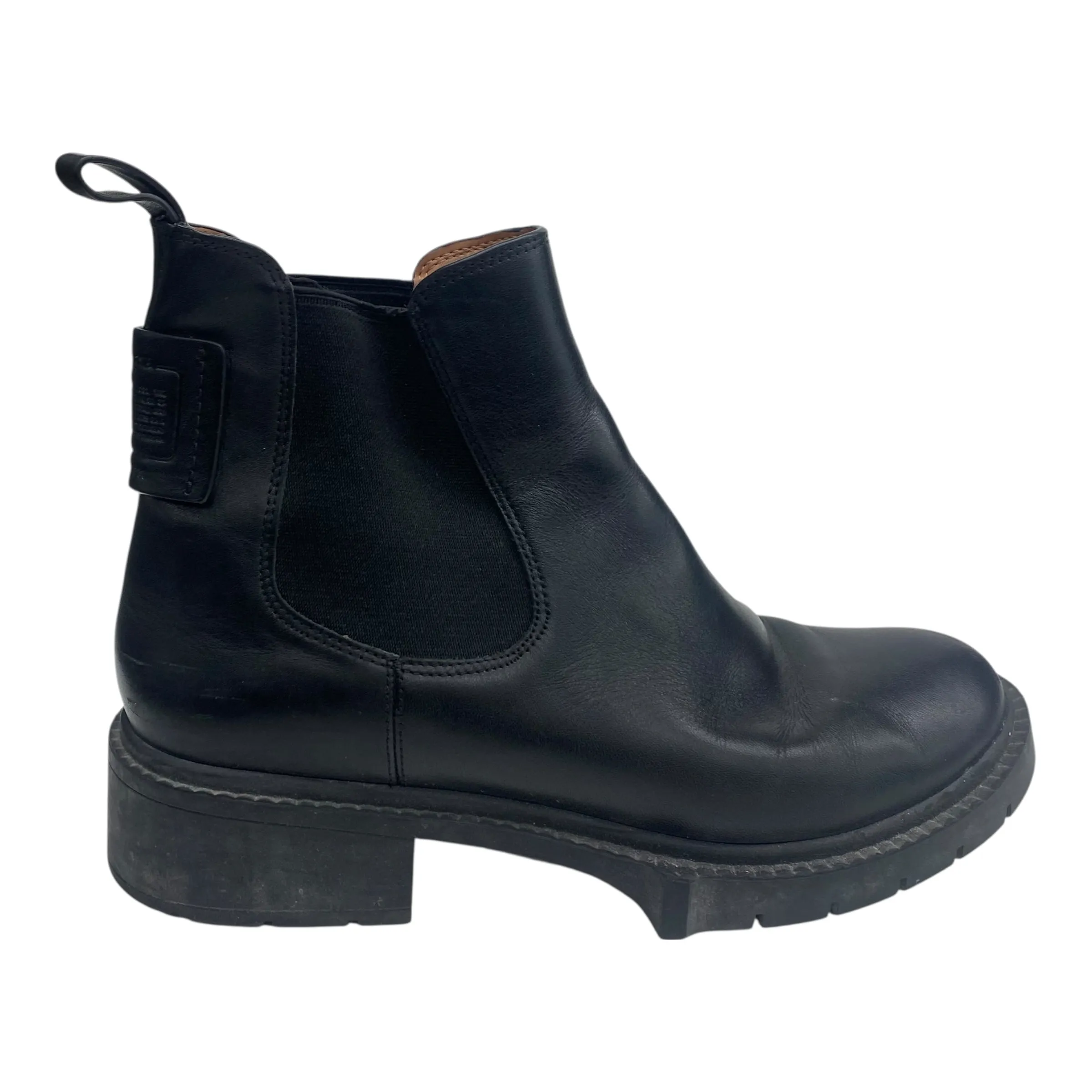 Zip Up group walk Boots Designer By Coach In Black, Size:7