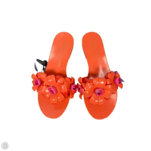 Sandals Designer By Kate Spade In Orange & Pink, Size: 7 Earth Base quick dry