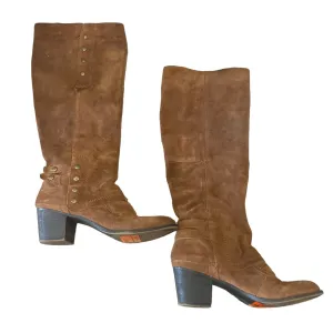 sole Boots Knee Heels By Nine West  Size: 7.5