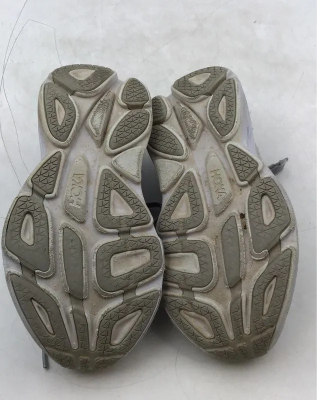 Hoka One One Women's Bondi 8 Gray Running Athletic Shoes - Size 7.5B
