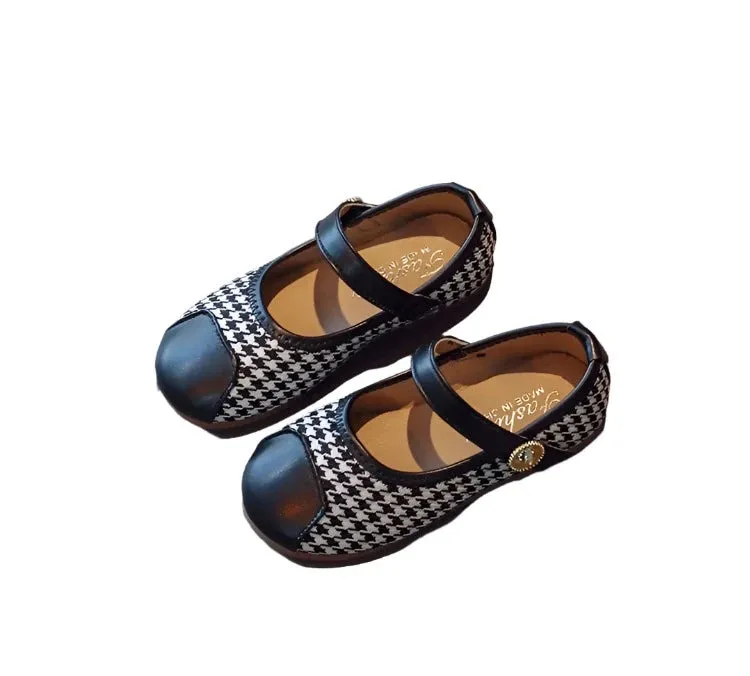 Houndstooth Patch Shoes
