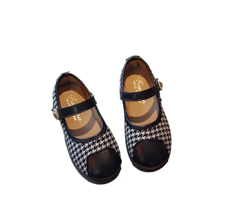 Houndstooth Patch Shoes
