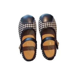 Houndstooth Patch Shoes