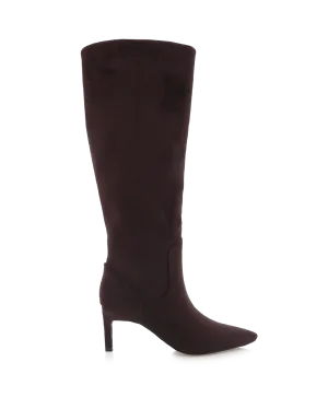 HUDA - CHOCOLATE SUEDE Low Profile Functional Minimalist