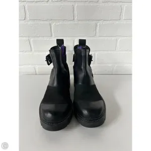 Boots Designer By Ugg In Black, Size: 8.5 Balanced Heel Counter