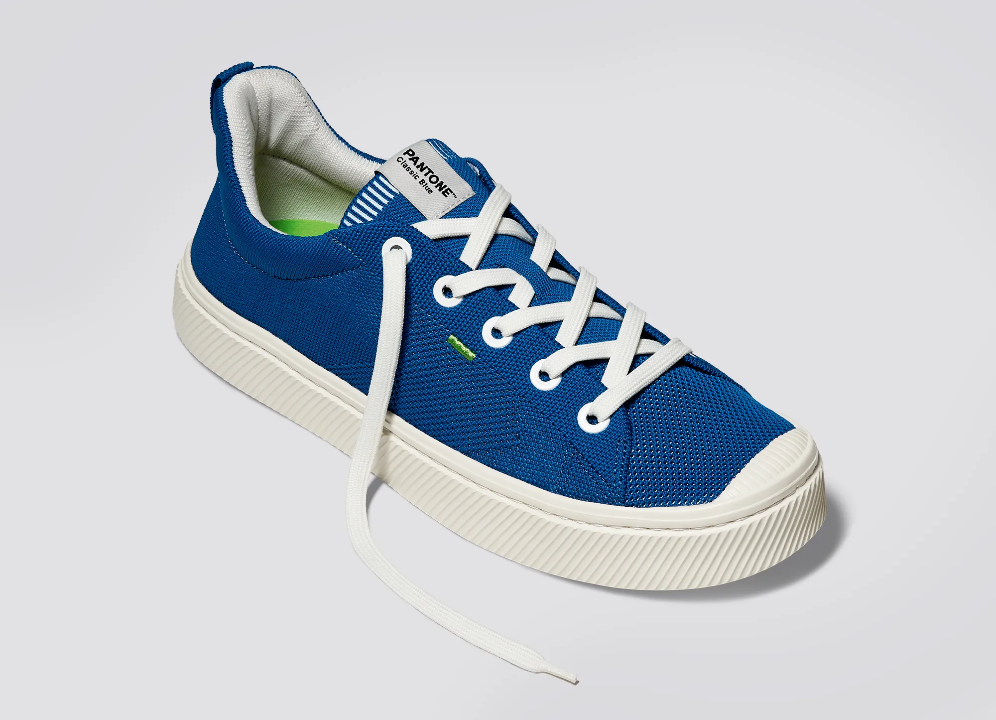 IBI Low Pantone Classic Blue Knit Sneaker Women