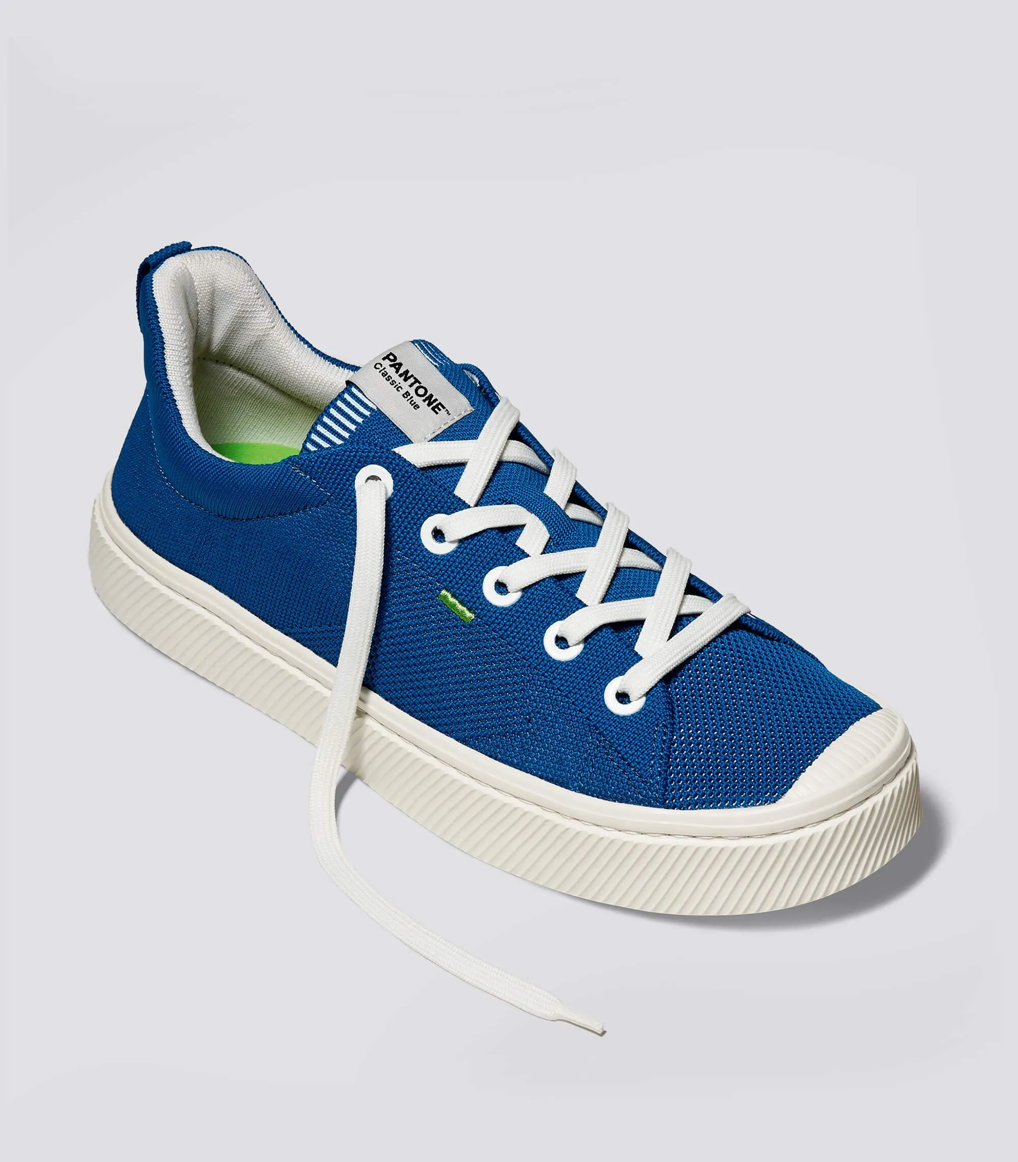 IBI Low Pantone Classic Blue Knit Sneaker Women