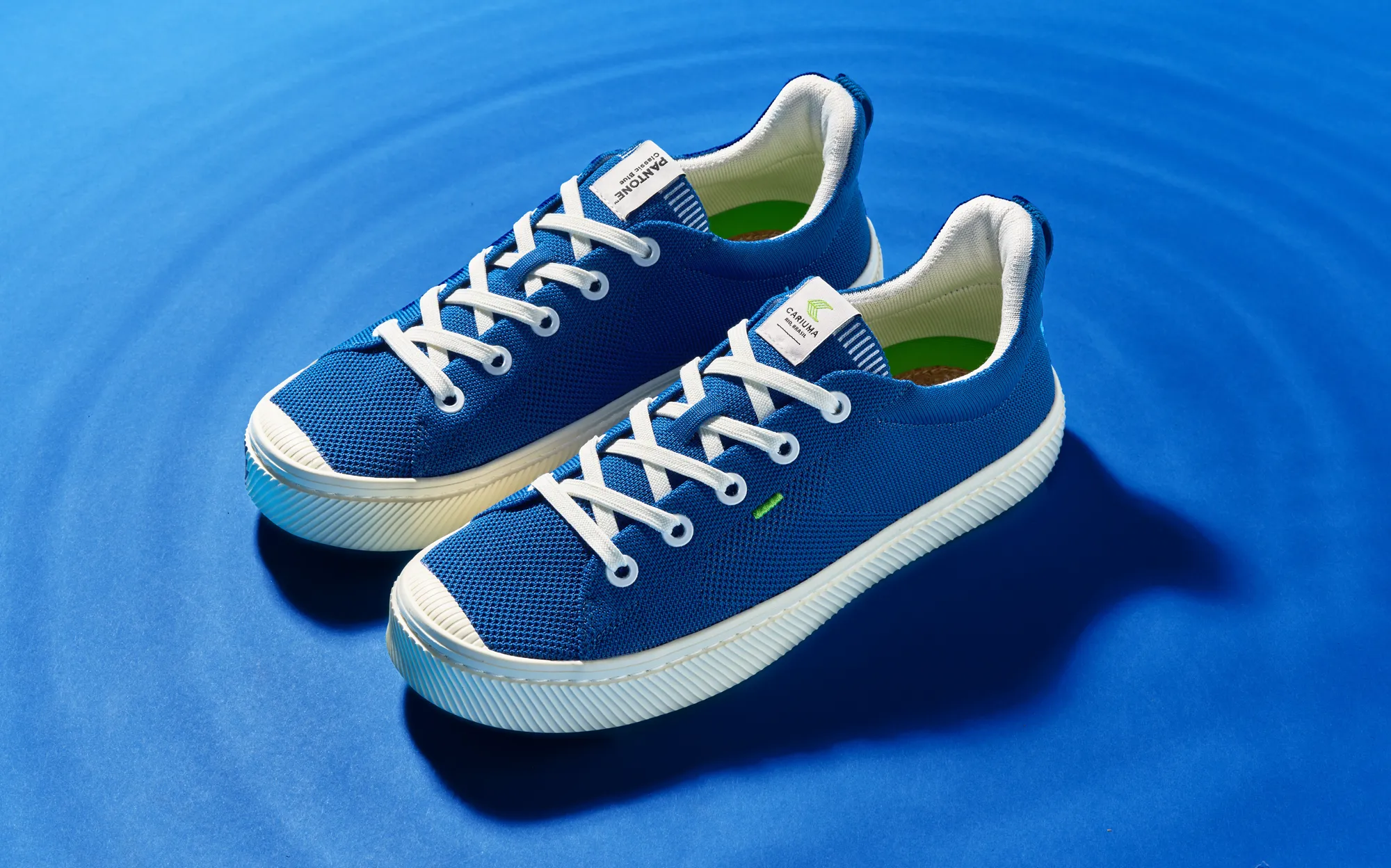 IBI Low Pantone Classic Blue Knit Sneaker Women