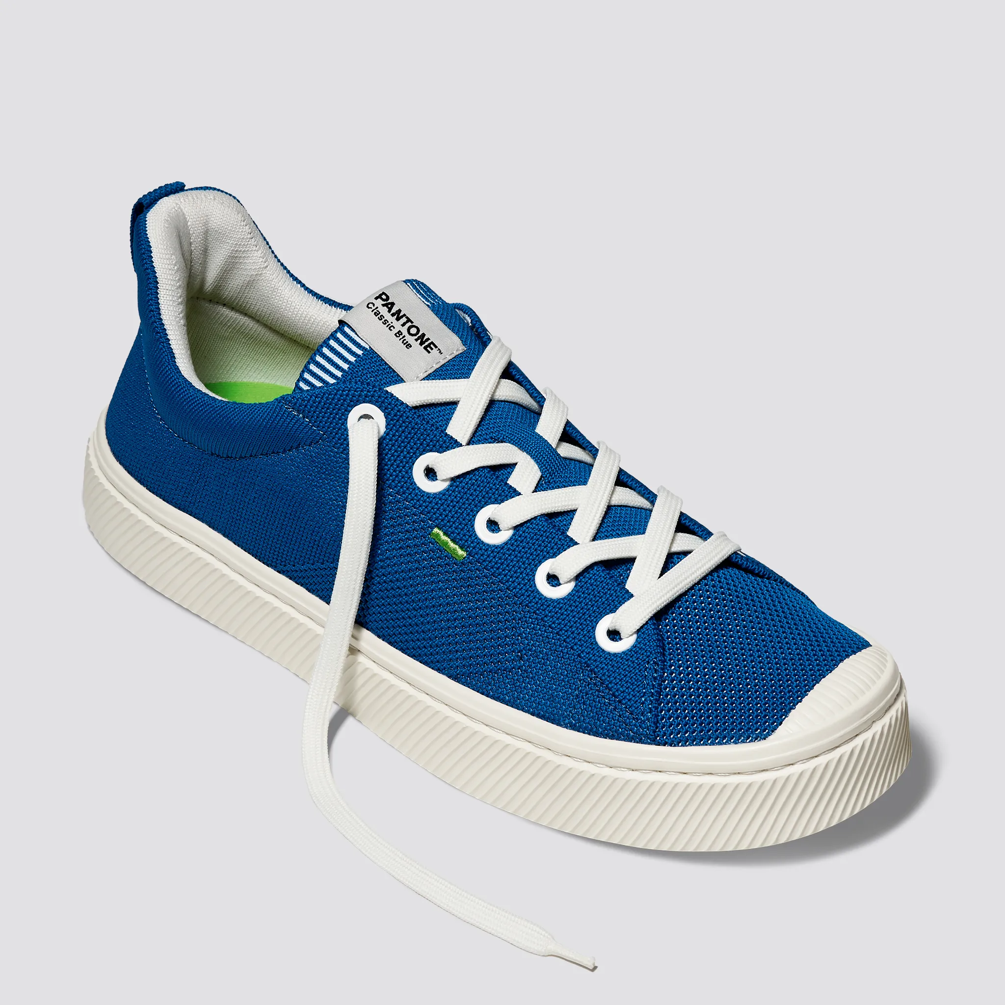 IBI Low Pantone Classic Blue Knit Sneaker Women