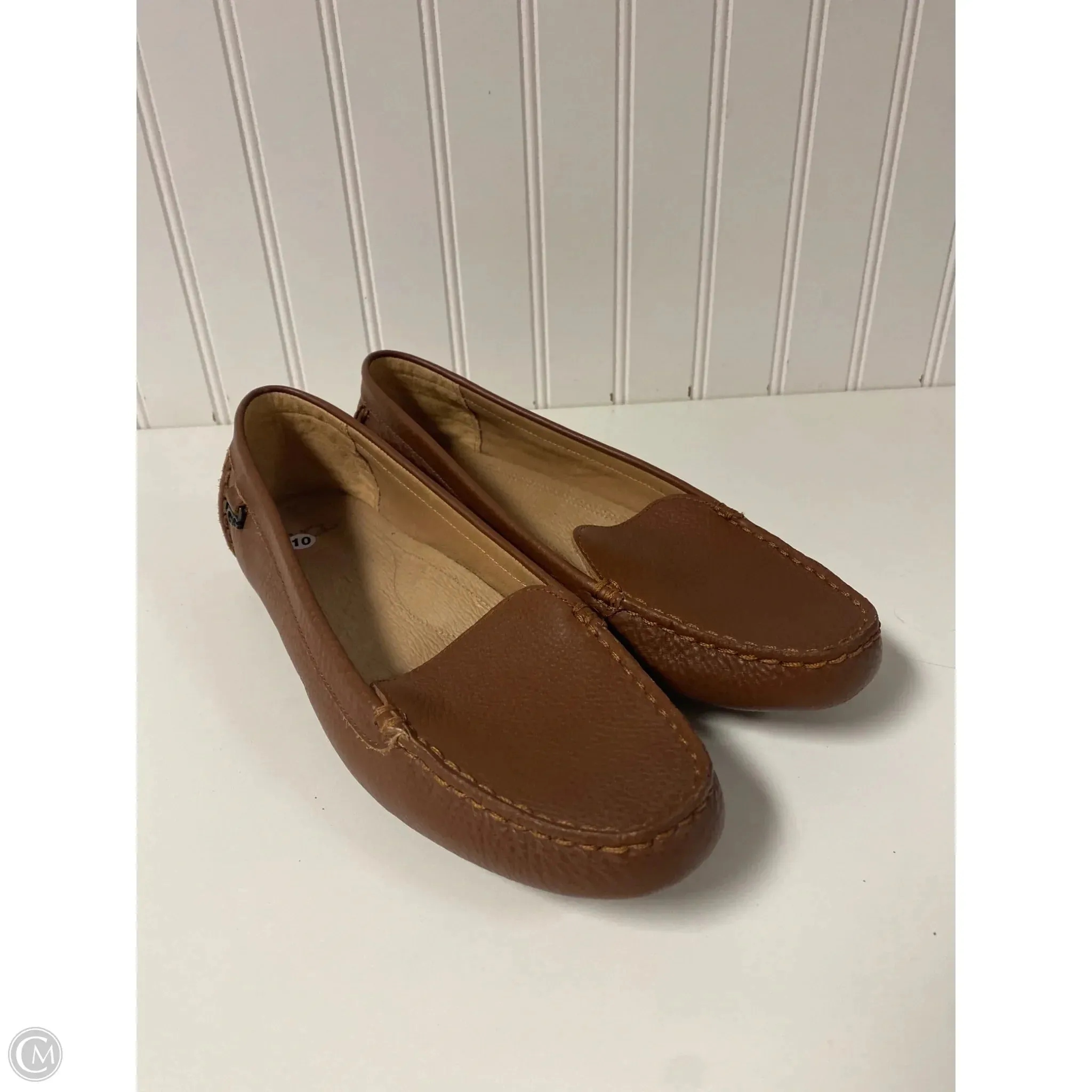 Shoes Designer By Ugg In Brown, Size: 10 Club Night Cool Pop