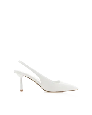 IDANA - WHITE City Spark Comfortable Heel